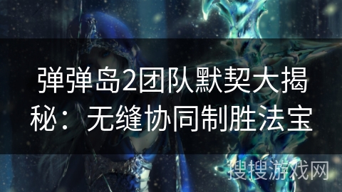 弹弹岛2团队默契大揭秘:无缝协同制胜法宝 弹弹岛2团队默契大揭秘:无缝协同制胜法宝