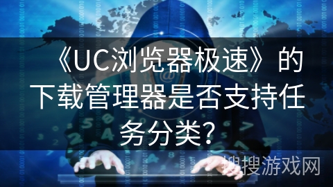 《UC浏览器极速》的下载管理器是否支持任务分类？