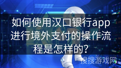 如何使用汉口银行app进行境外支付的操作流程是怎样的？