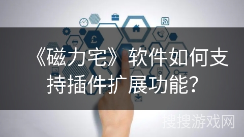 《磁力宅》软件如何支持插件扩展功能？