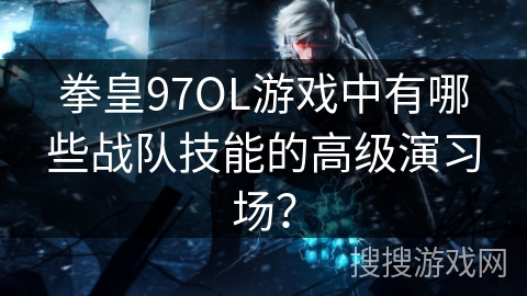 拳皇97OL游戏中有哪些战队技能的高级演习场？