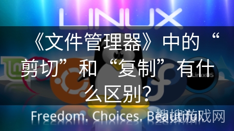 《文件管理器》中的“剪切”和“复制”有什么区别? 《文件管理器》中的“剪切”和“复制”有什么区别?