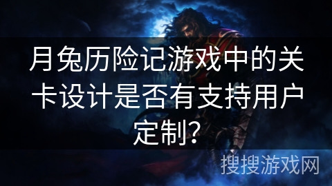 月兔历险记游戏中的关卡设计是否有支持用户定制？