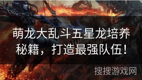 萌龙大乱斗五星龙培养秘籍，打造最强队伍！