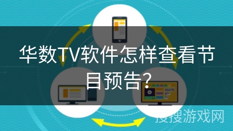 华数TV软件怎样查看节目预告？