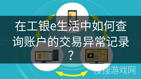 在工银e生活中如何查询账户的交易异常记录？
