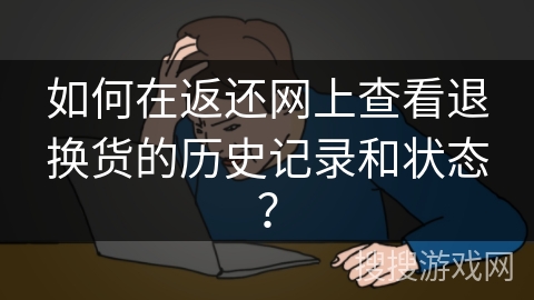 如何在返还网上查看退换货的历史记录和状态？