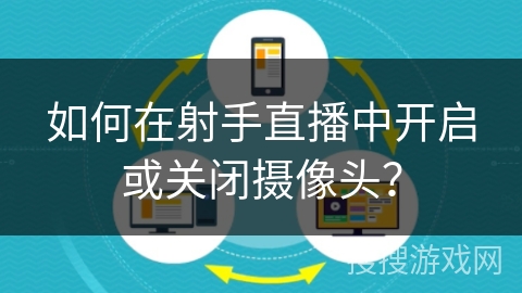 如何在射手直播中开启或关闭摄像头？