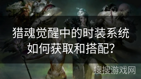 猎魂觉醒中的时装系统如何获取和搭配？