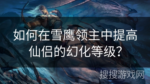 如何在雪鹰领主中提高仙侣的幻化等级？