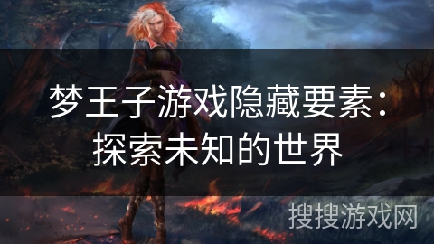 梦王子游戏隐藏要素：探索未知的世界