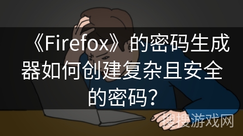 《Firefox》的密码生成器如何创建复杂且安全的密码？