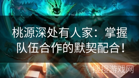 桃源深处有人家：掌握队伍合作的默契配合！