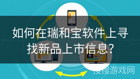 如何在瑞和宝软件上寻找新品上市信息？