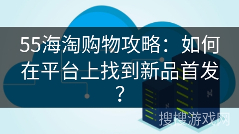 55海淘购物攻略：如何在平台上找到新品首发？