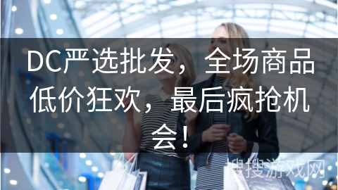 DC严选批发，全场商品低价狂欢，最后疯抢机会！