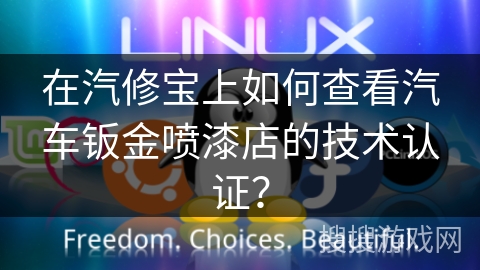 在汽修宝上如何查看汽车钣金喷漆店的技术认证? 在汽修宝上如何查看汽车钣金喷漆店的技术认证?