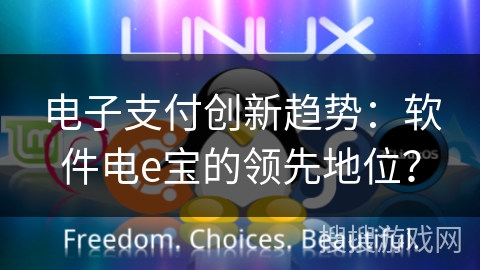 电子支付创新趋势：软件电e宝的领先地位？