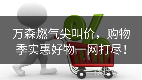万森燃气尖叫价，购物季实惠好物一网打尽！