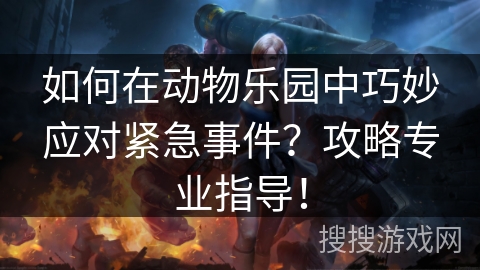 如何在动物乐园中巧妙应对紧急事件？攻略专业指导！
