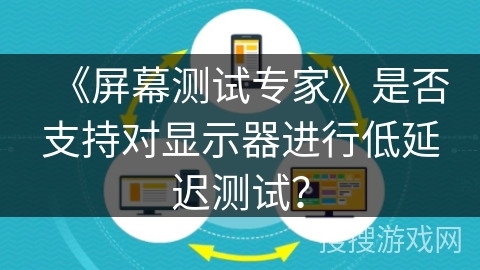《屏幕测试专家》是否支持对显示器进行低延迟测试？