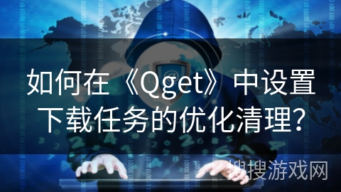 如何在《Qget》中设置下载任务的优化清理？