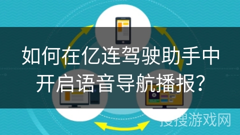 如何在亿连驾驶助手中开启语音导航播报？
