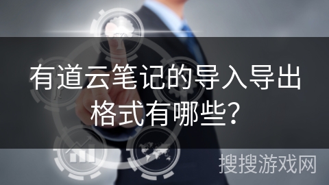 有道云笔记的导入导出格式有哪些？