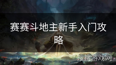 赛赛斗地主新手入门攻略