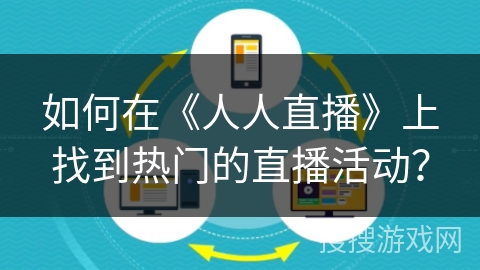 如何在《人人直播》上找到热门的直播活动？