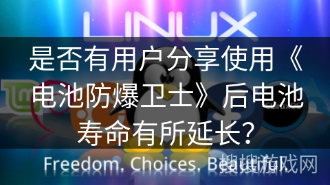 是否有用户分享使用《电池防爆卫士》后电池寿命有所延长? 是否有用户分享使用《电池防爆卫士》后电池寿命有所延长?