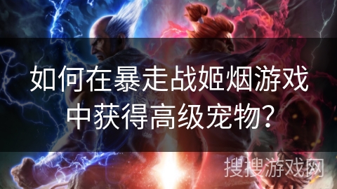 如何在暴走战姬烟游戏中获得高级宠物？