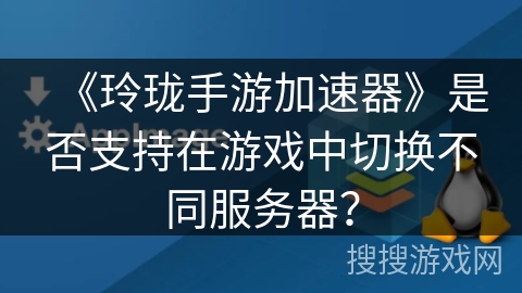《玲珑手游加速器》是否支持在游戏中切换不同服务器？