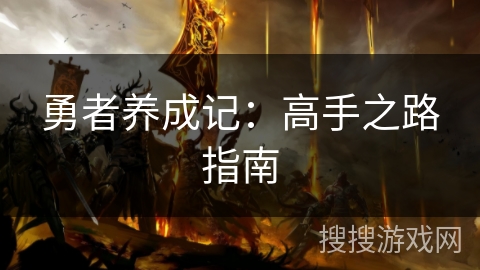 勇者养成记：高手之路指南