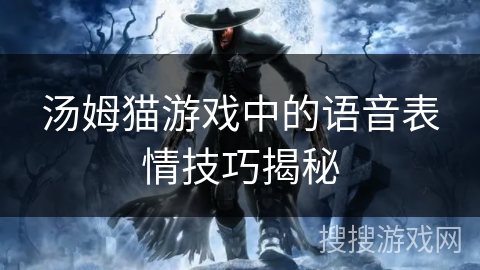 汤姆猫游戏中的语音表情技巧揭秘