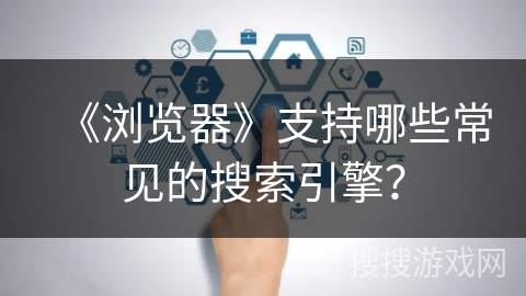 《浏览器》支持哪些常见的搜索引擎? 《浏览器》支持哪些常见的搜索引擎?