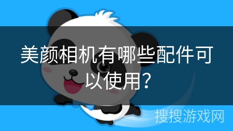 美颜相机有哪些配件可以使用？