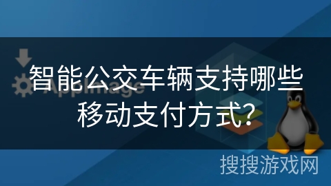 智能公交车辆支持哪些移动支付方式？