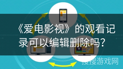 《爱电影视》的观看记录可以编辑删除吗？