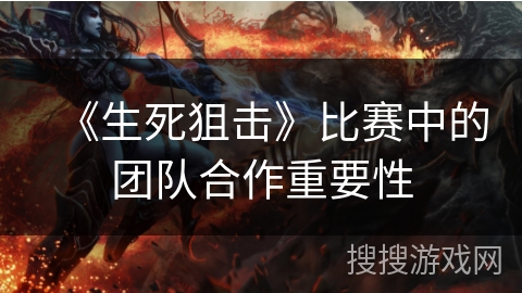 《生死狙击》比赛中的团队合作重要性