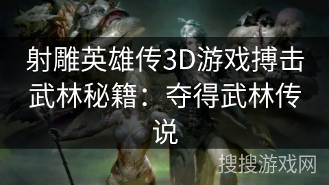 射雕英雄传3D游戏搏击武林秘籍：夺得武林传说