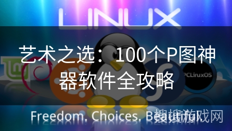 艺术之选：100个P图神器软件全攻略