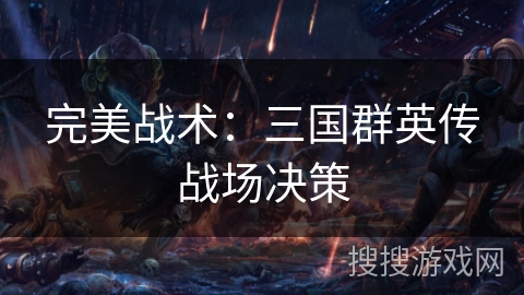 完美战术:三国群英传战场决策 完美战术:三国群英传战场决策