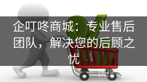 企叮咚商城：专业售后团队，解决您的后顾之忧