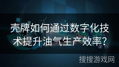 壳牌如何通过数字化技术提升油气生产效率？