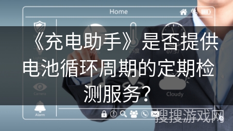 《充电助手》是否提供电池循环周期的定期检测服务？