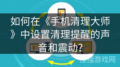 如何在《手机清理大师》中设置清理提醒的声音和震动？