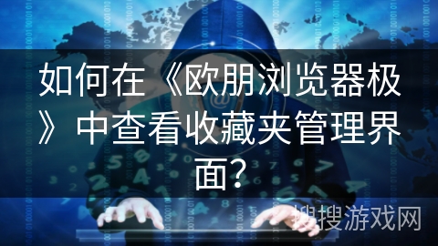 如何在《欧朋浏览器极》中查看收藏夹管理界面？