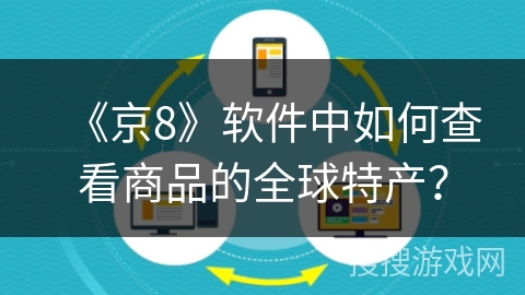 《京8》软件中如何查看商品的全球特产？