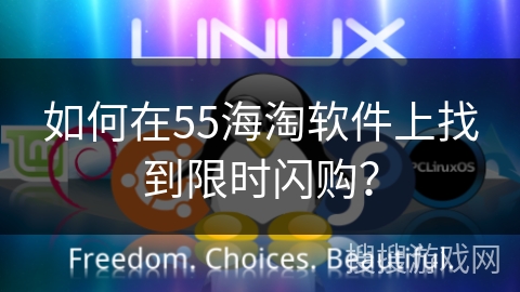 如何在55海淘软件上找到限时闪购？